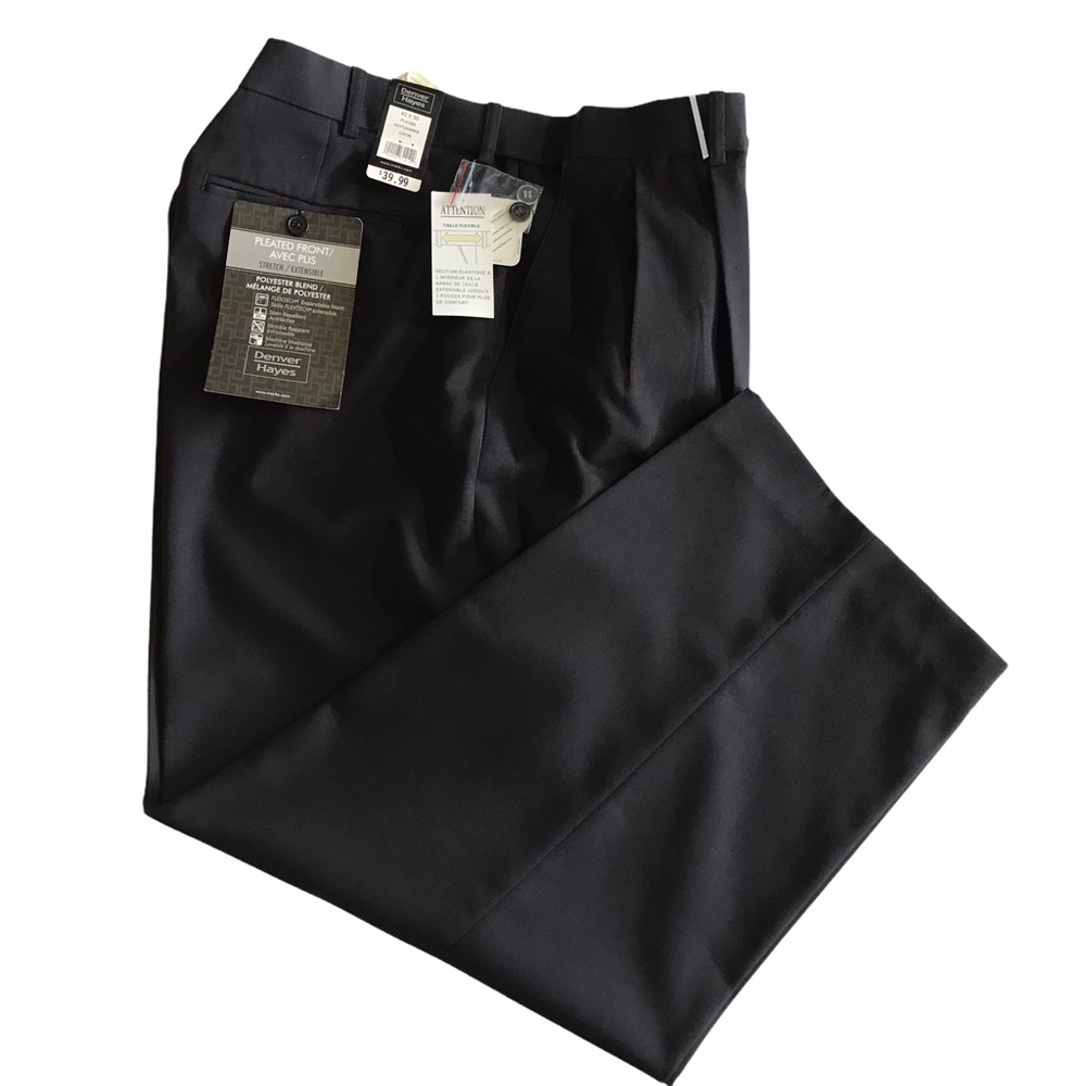 Denver Hayes Flex men’s navy pants 42x30 NWT